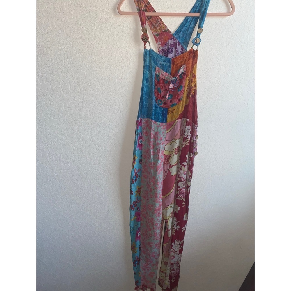 Boston Proper Boho Multicolor Patchwork Vibrant H… - image 2